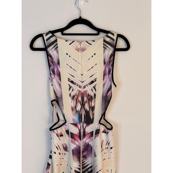 Johanne Beck Abstract Sleeveless Fit & Flare Dress Size S - Picture 6 of 9